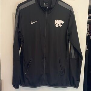Nike Black and Gray Athletic Jacket